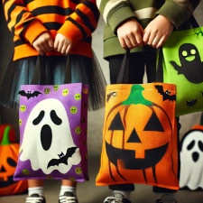 Scatole e borse per Halloween