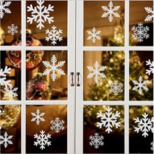 Decorazioni natalizie per le finestre