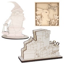 Figure e oggetti in legno