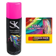 Spray e colori per capelli