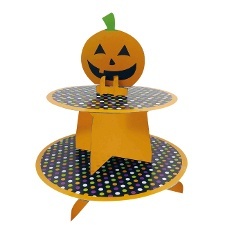 Alzate torte e cupcakes di Halloween