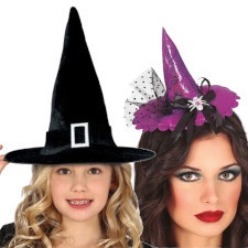 Cappelli e cerchietti da strega