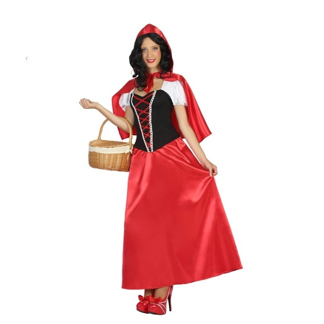 Costume Cappuccetto Rosso con mantellina da donna per 23,25 €
