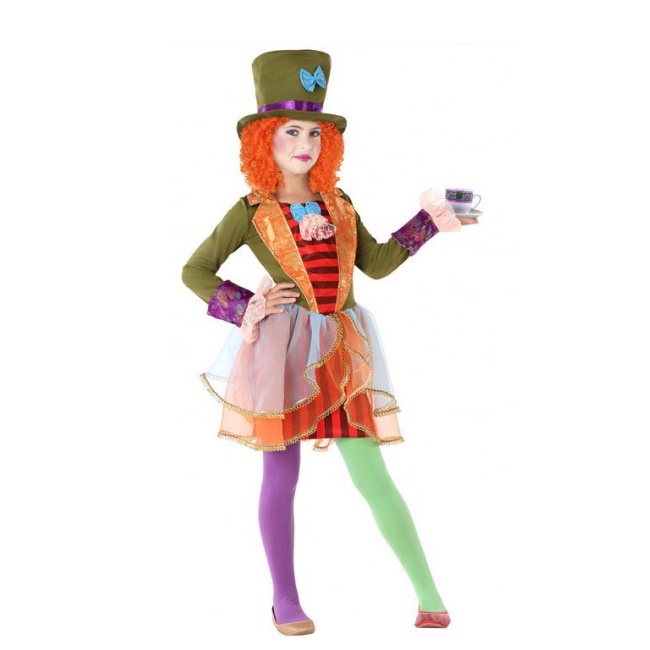 Costume cappellaio matto da bambina per 24,00 €