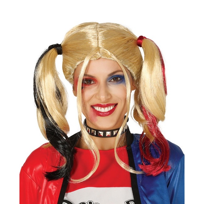 Parrucca Harley Quinn per bambina. Have Fun!