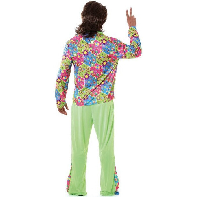 Costume da fiore hippie per uomo per 30,75 €