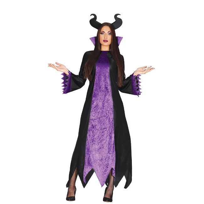 Costume strega cattiva con corna da donna per 21,50 €