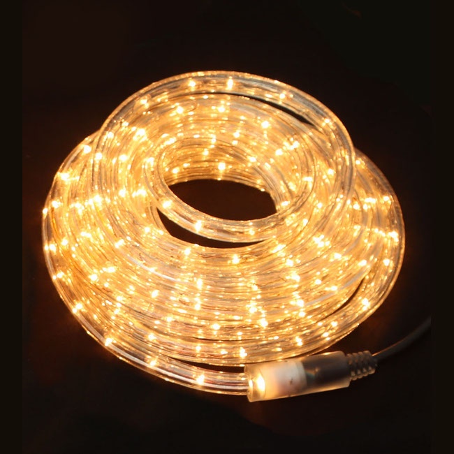 Tubo luminoso luci led bianche da esterno 6,50 m per 14,25 Tubo luminoso luci led bianche da esterno 6,50 m per 14,25