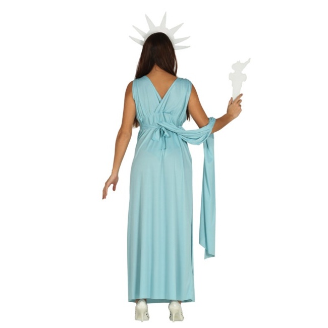 Costume Statua della Libertà da donna per 32,50 €
