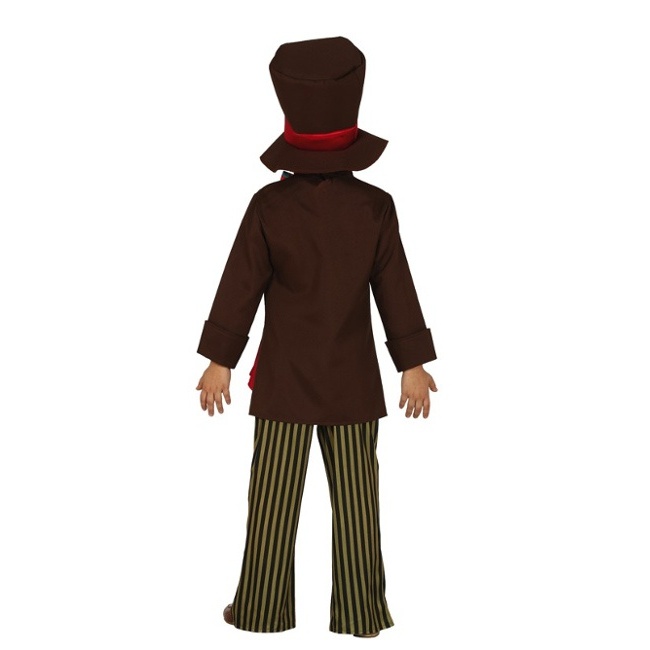 Costume cappellaio matto marrone da bambini per 29,50 €