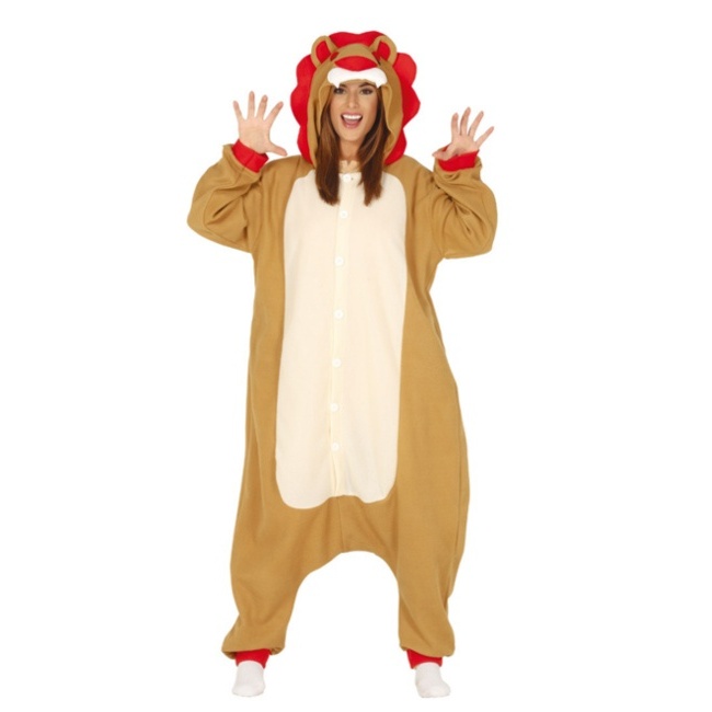 Costume leone safari da adulto per 25,75 €