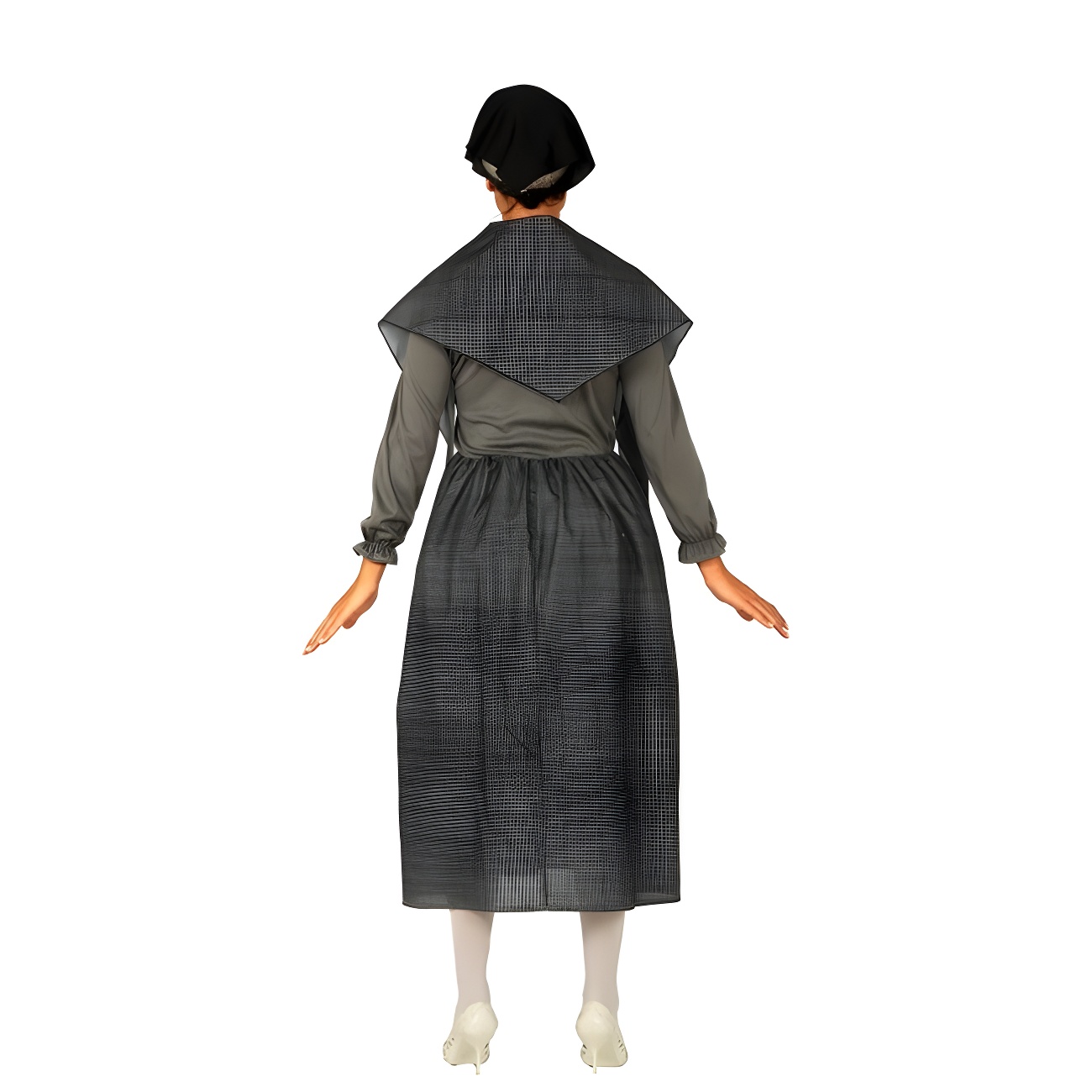 Amscan Costume Da Ninja Rosa E Nero Per Bambina Con Maschera, Top Con Cappuccio, Pantaloni E Cintura, Taglia 8-10 Anni