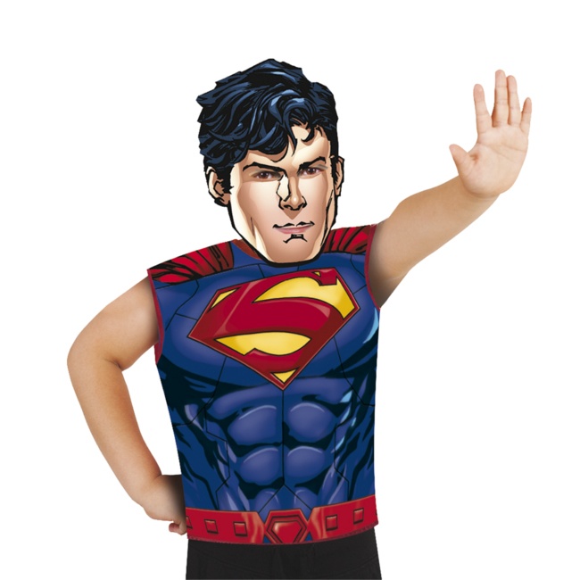 Costume Superman con maglietta e maschera da bambino per 7,50 €