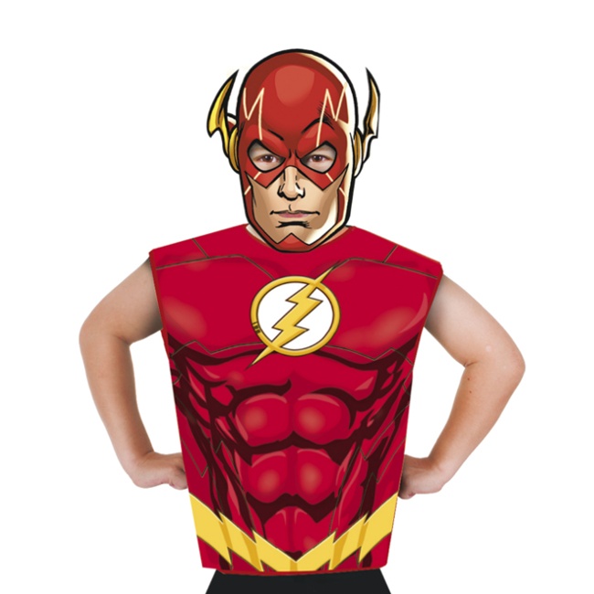 Costume Flash con maglietta e maschera da bambino per 5,75 €