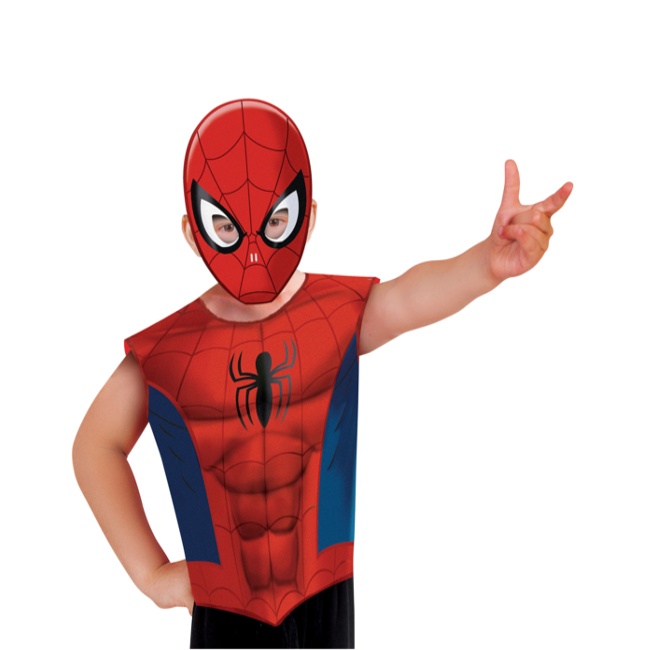 Costume Spider-Man con maglietta e maschera da bambino per 5,75 €