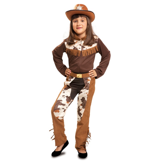 Costume cow-boy da bambina per 13,25 €