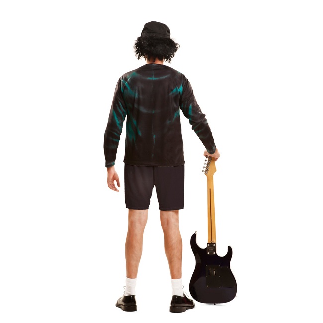 Foto lateral/trasera del modelo de Maglietta costume di Angus Young
