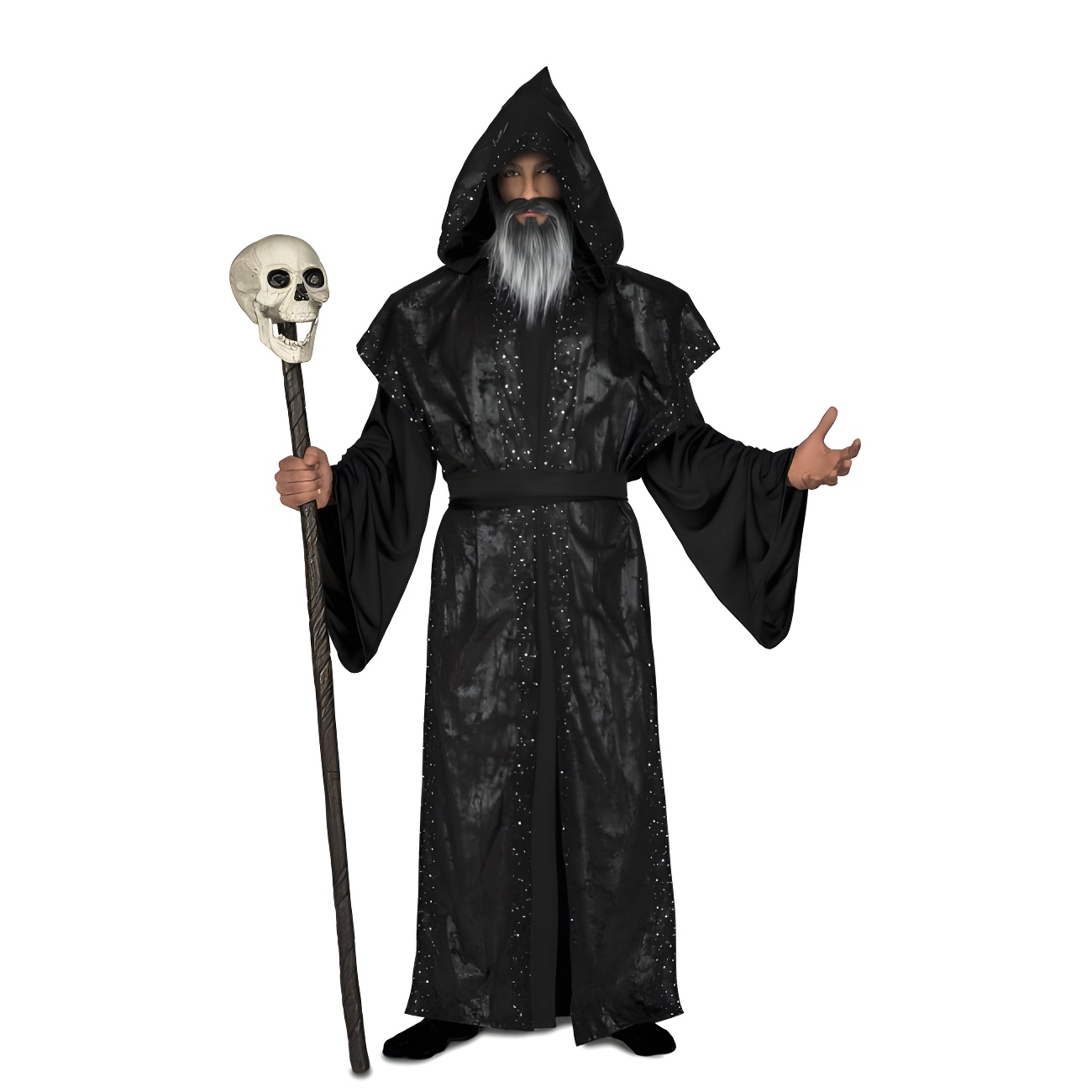 Costume mago nero da uomo per 48,00 €
