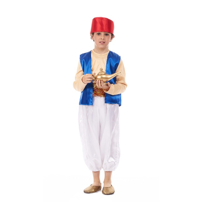 Costume da genio di Aladino da uomo