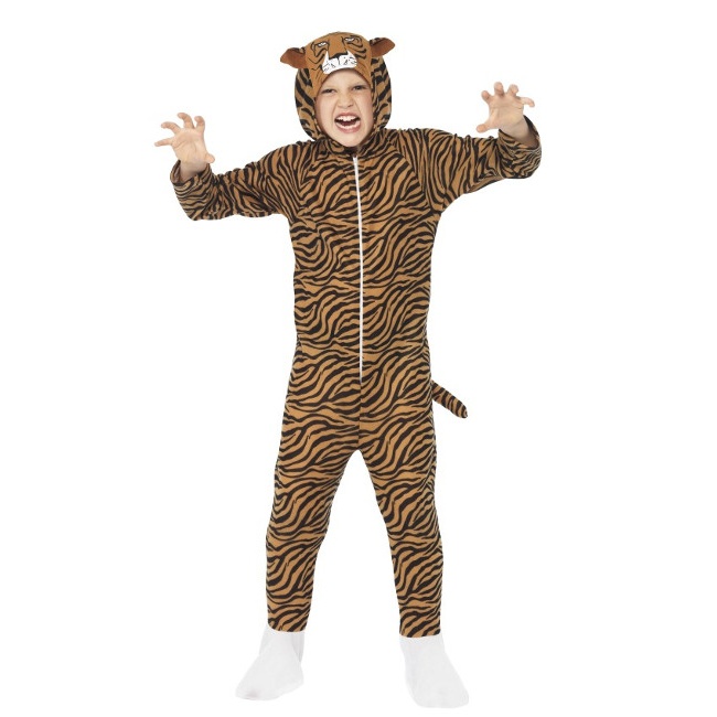 Costume tigre con cappuccio da bambini per 27,50 €