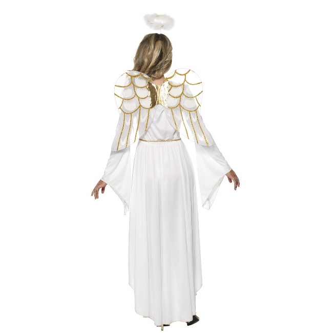 Foto lateral/trasera del modelo de Costume angelo da donna