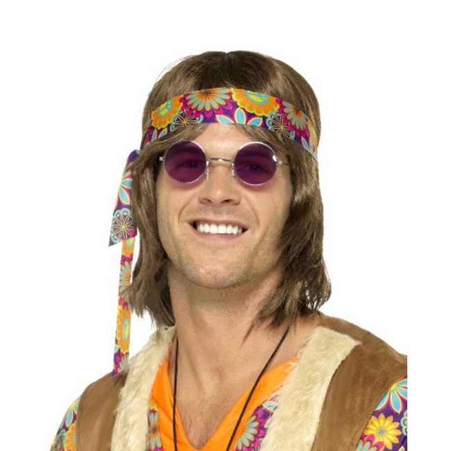 Occhiali hippie viola per 3,25 €