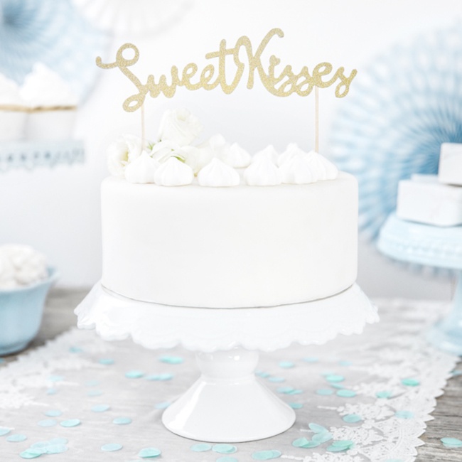 Topper torta Sweet Kisses - 1 unità per 1,75 €