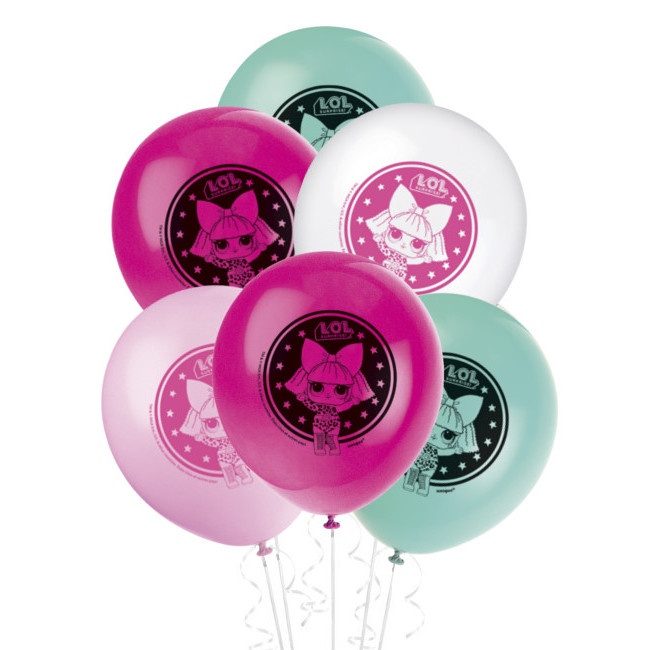 Palloncini lattice LOL Surprise 30cm - Unique - 8 unità ... Palloncini lattice LOL Surprise 30cm - Unique - 8 unità ...