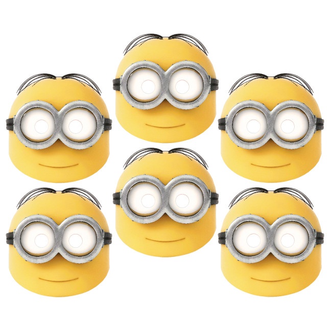 Maschere Minions - 6 unità per 4,00 €