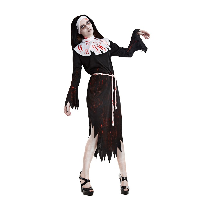 Costume da suora zombie per 20,75 €