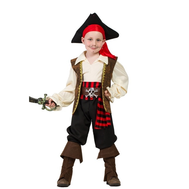 Costume capitano di una nave pirata da bambino per 27,75 €