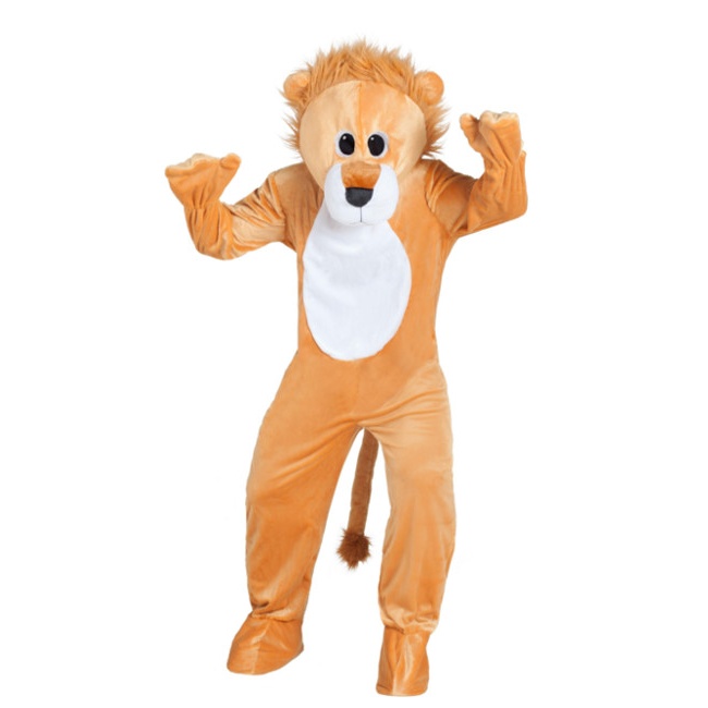 Costume leone safari con testa da adulto per 71,75 €