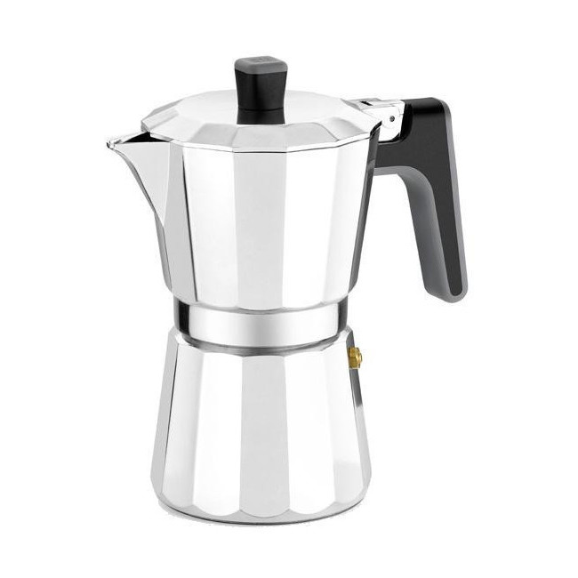 Monix M620012 Caffettiera Italiana (12 Tazze) Alluminio — Brycus