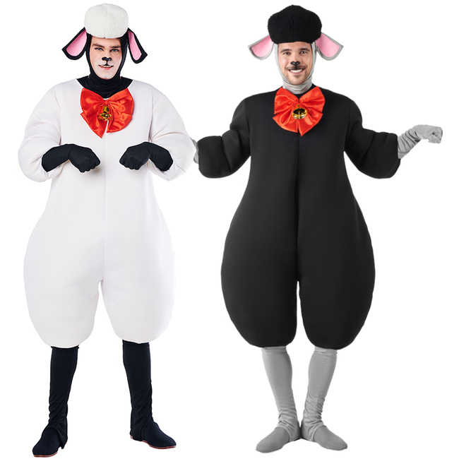 Costume da pecora divertente per adulti per 54,00 €