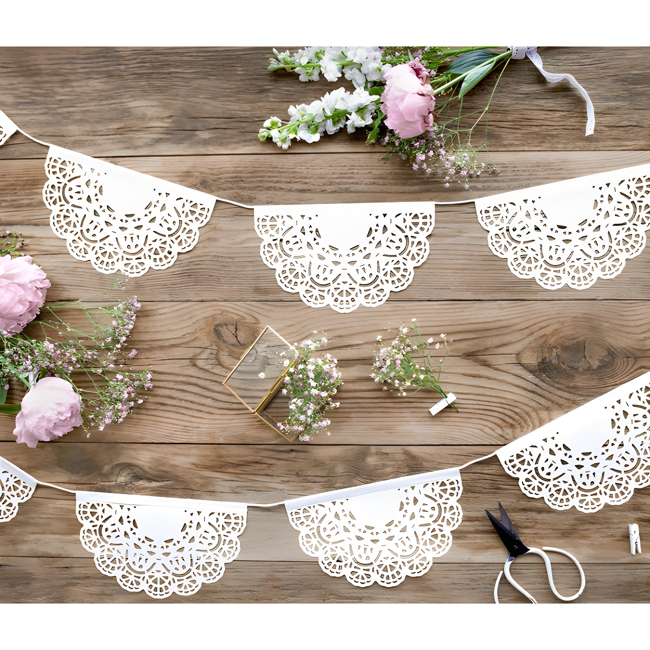 Festone Bandierine Inter - Decorazione Festa FC Internazionale 295 Cm - Foto 9