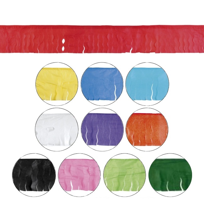 Festone bandierine di plastica colorate - 25 m per 5,50 €