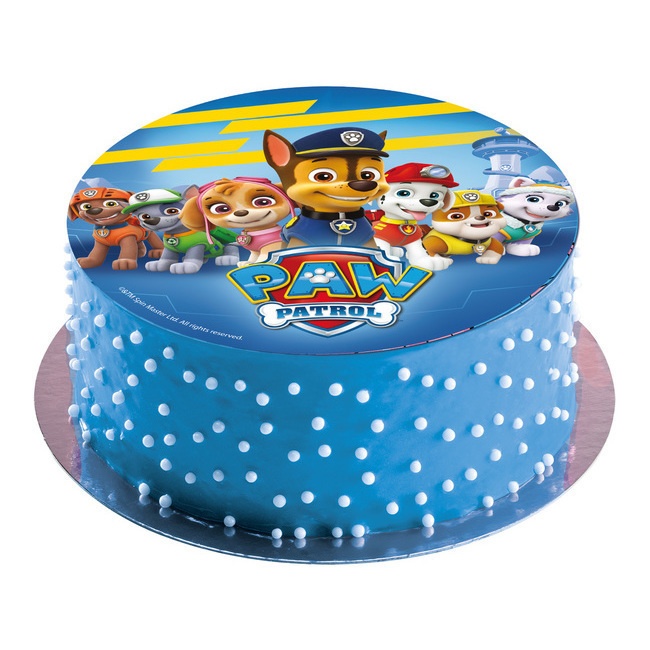 Cialda commestibile Paw Patrol - 20 cm per 3,25 €