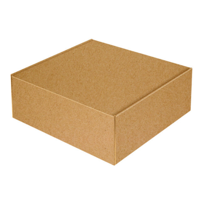 Scatola per dolci quadrata kraft 30 x 30 x 9 cm - Pastkolor per 3,75 €