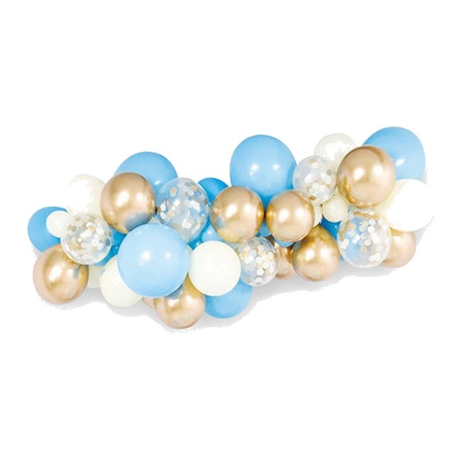 Ghirlanda di palloncini con confetti da 5 m - 112 unità