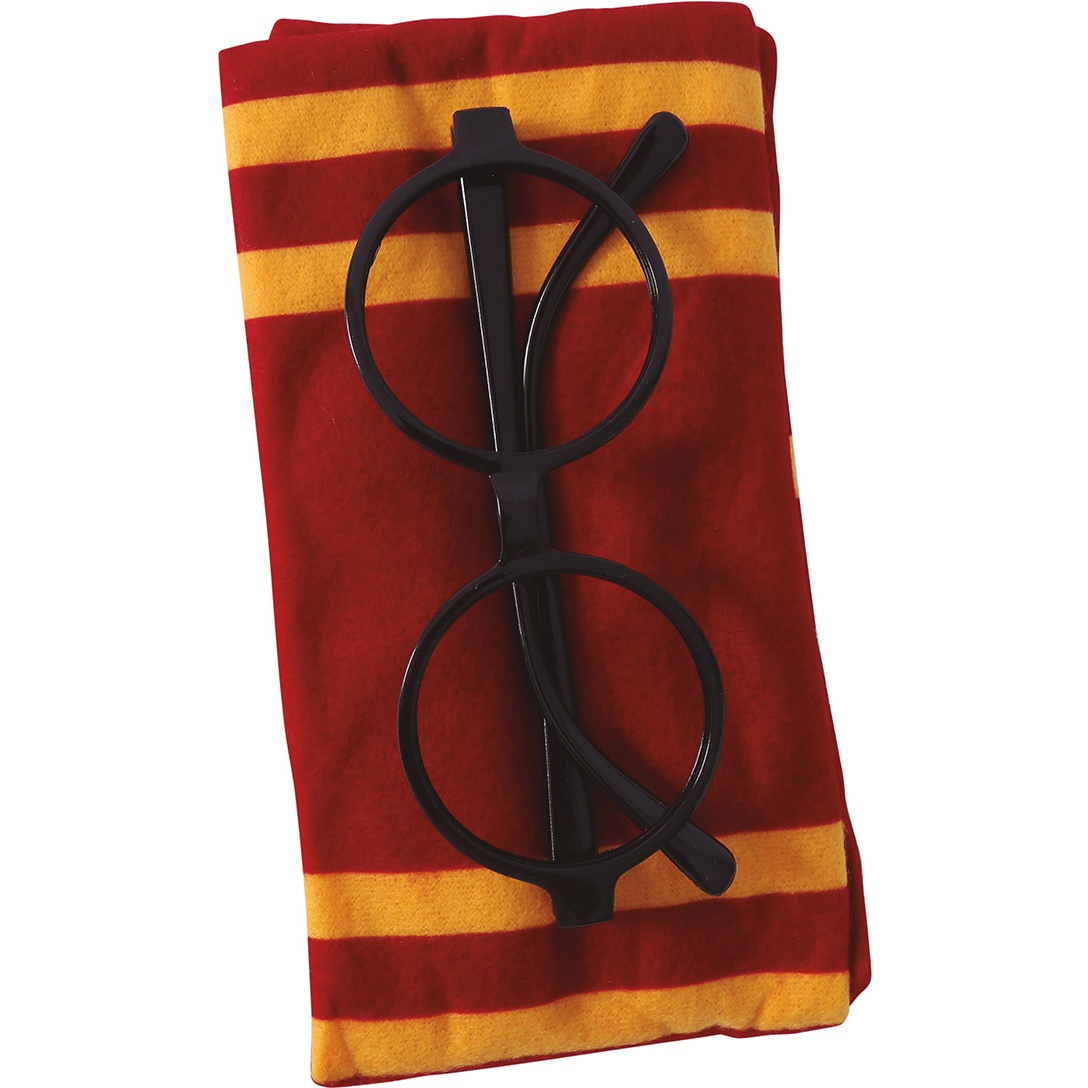 Set di mago infantile Harry con sciarpa e occhiali - 4
