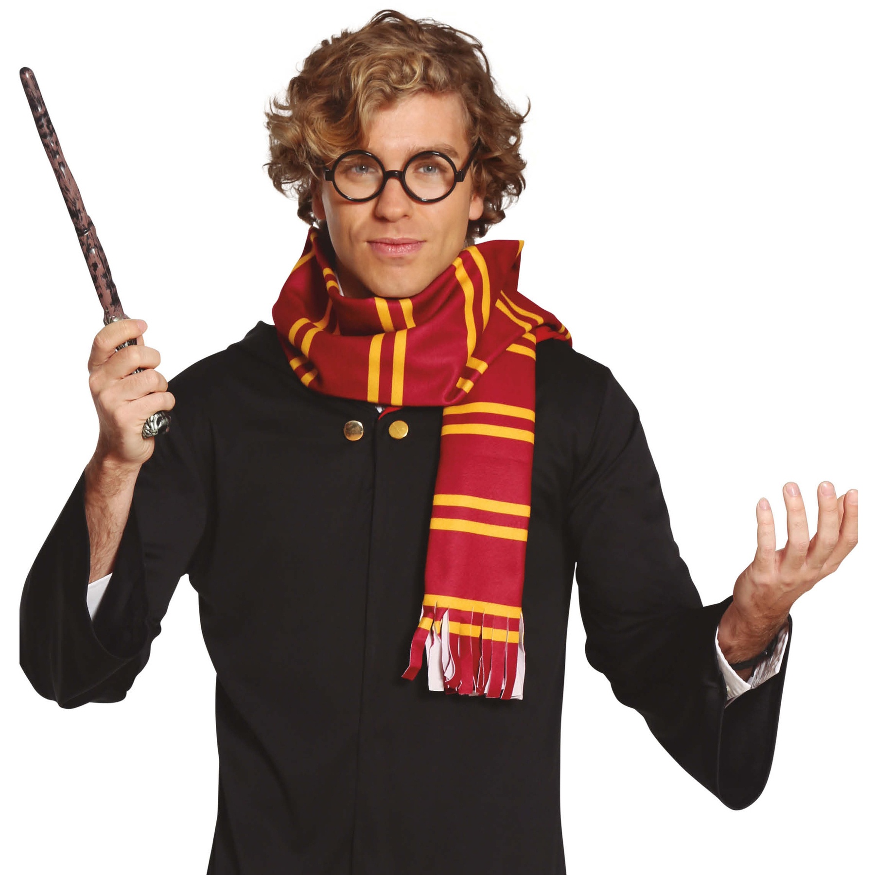 Set di mago infantile Harry con sciarpa e occhiali - 2