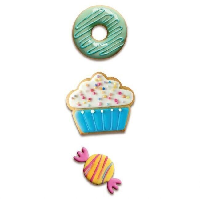 Tagliapasta per ciambelle, cupcake e caramelle - Wilton - 3 pezzi - 2