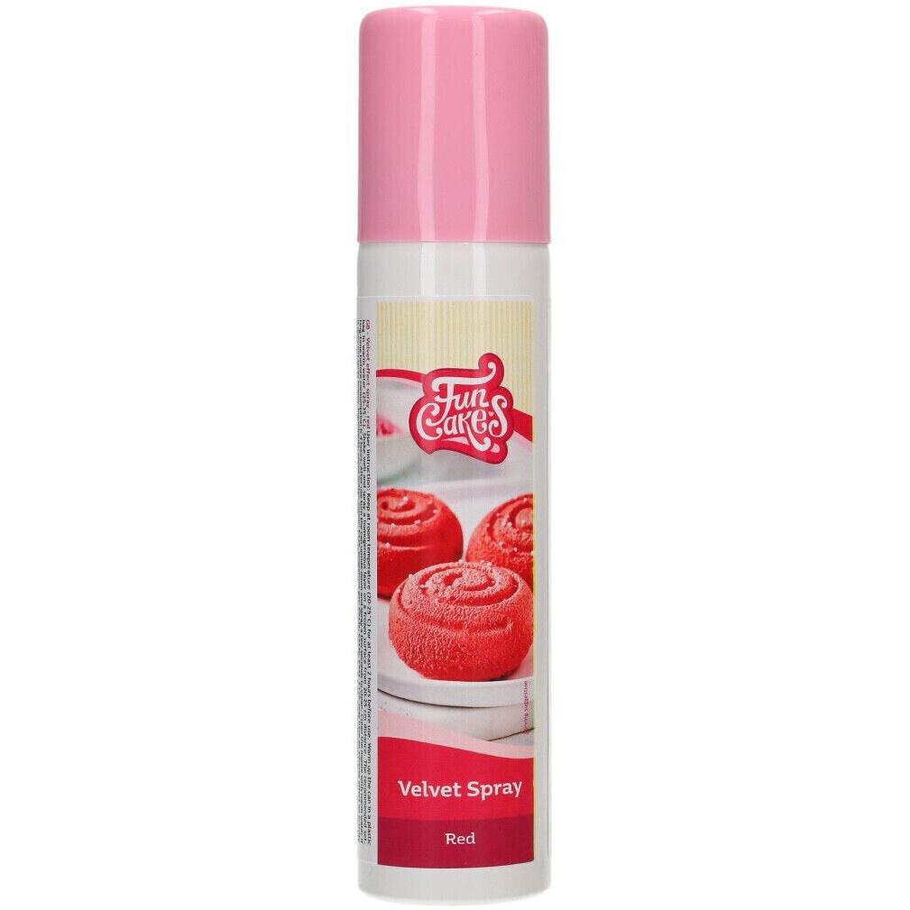 Spray commestibile effetto velluto da 100 ml - Funcakes