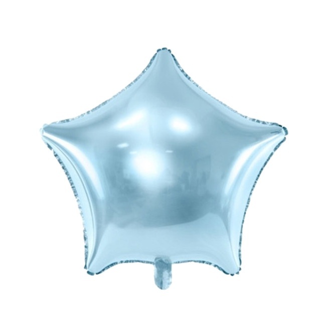 Palloncino a forma di stella liscio di 48 cm - PartyDeco - 1 unità