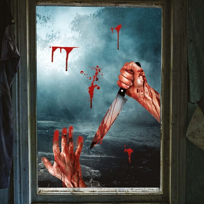 Decorazione adesiva per finestra