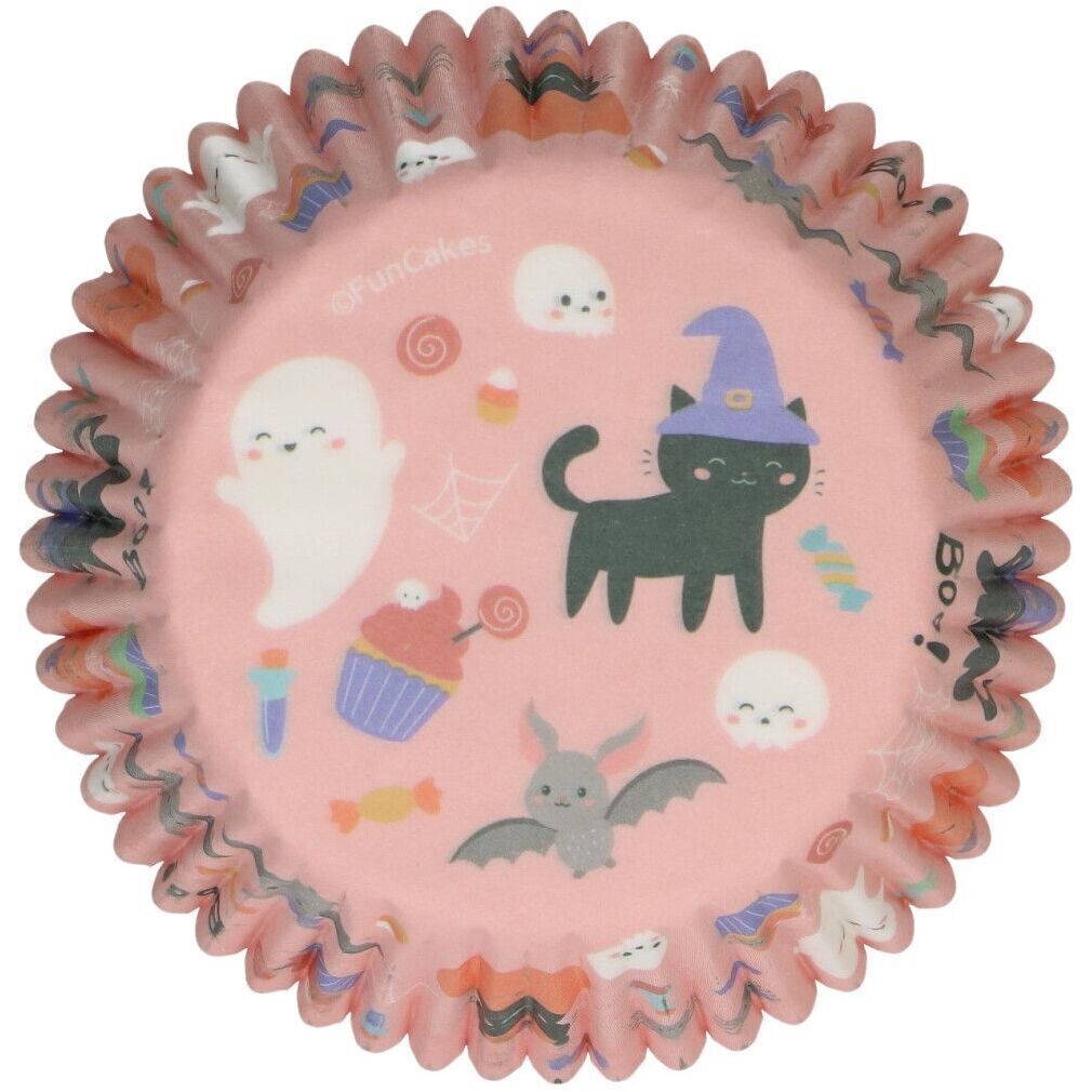 Capsule per cupcakes di Cute Halloween - Funcakes - 48 unità - 2