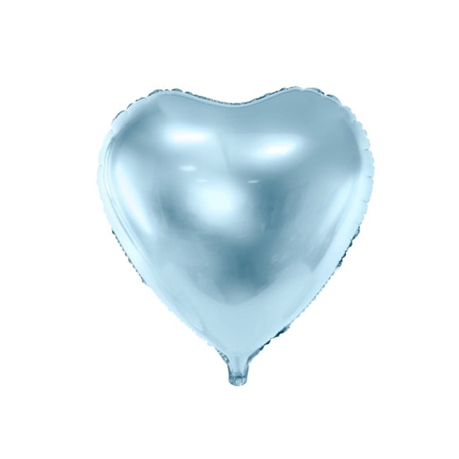 Palloncino a forma di cuore colorato di 45 cm - PartyDeco - 1 unità