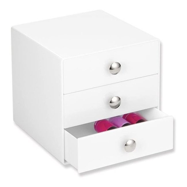 Organizzatore con 3 cassetti bianco - iDesign per 20,75 €