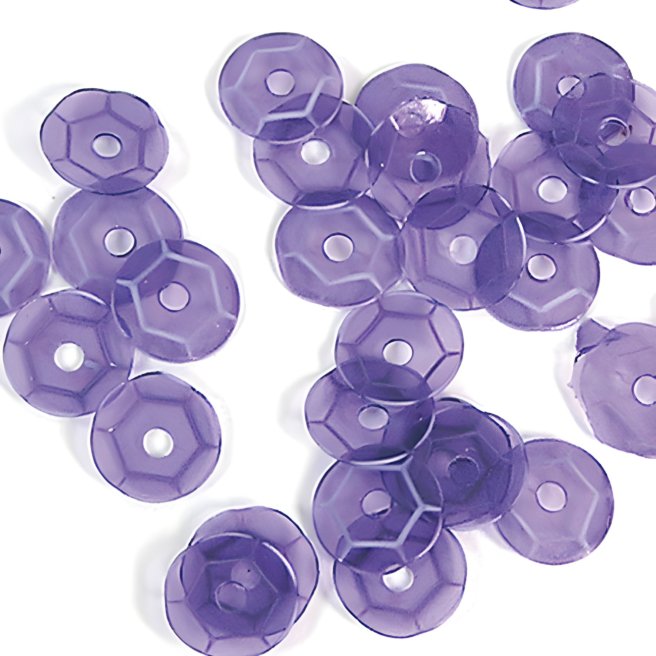 Paillettes Grandi Per Uncinetto Argento