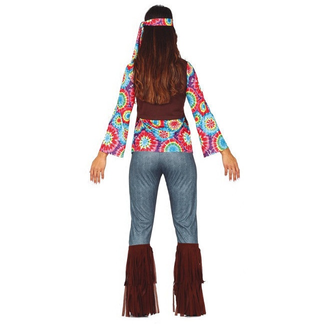 Costume hippie anni '70 da donna